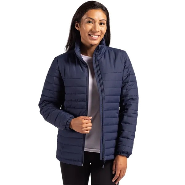 Clique Elevation Recycled Insulated Puffer Womens Full Zi...