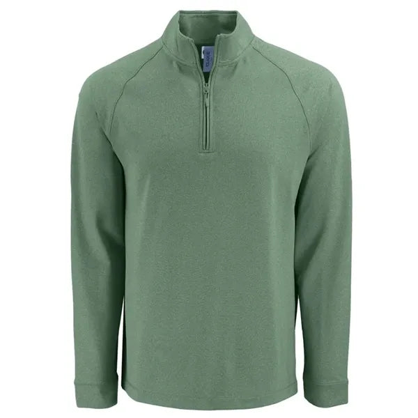 Clique Dash Recycled Mens Quarter Zip Sweatshirt