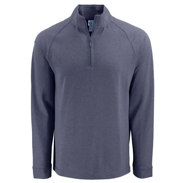Clique Dash Recycled Mens Quarter Zip Sweatshirt