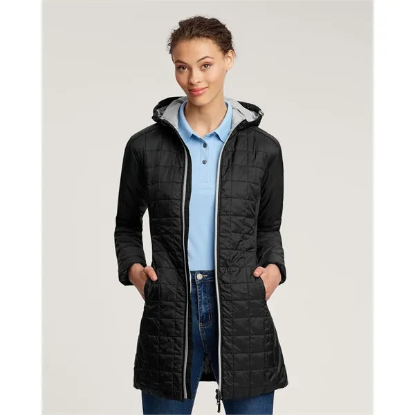 Cutter & Buck Rainier Recycled Insulated Puffer Womens Fu...