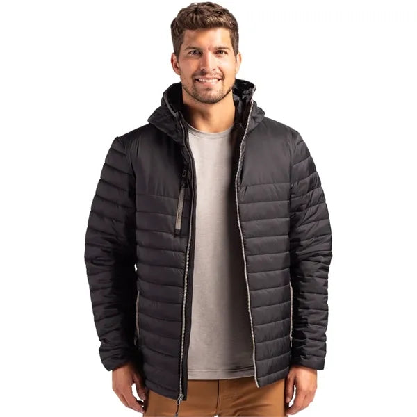 Clique Valhalla Recycled Insulated Puffer Mens Full Zip H...