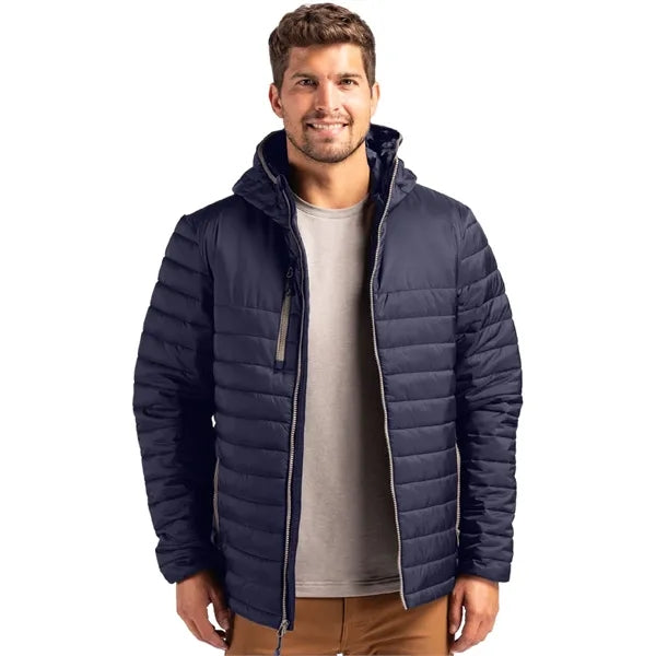 Clique Valhalla Recycled Insulated Puffer Mens Full Zip H...