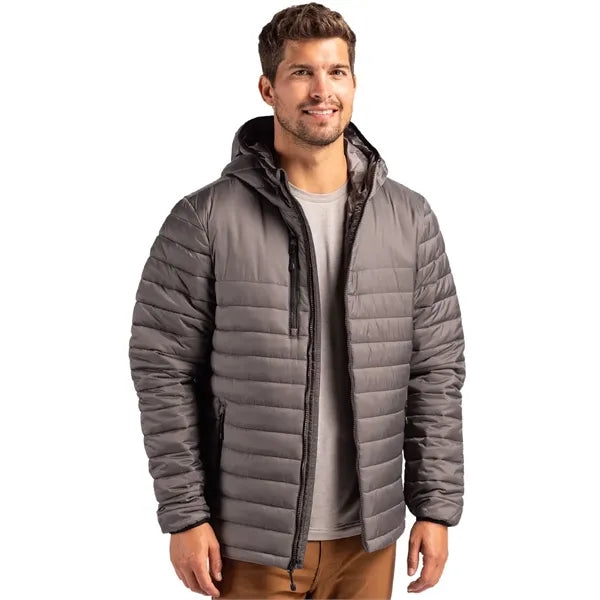 Clique Valhalla Recycled Insulated Puffer Mens Full Zip H...