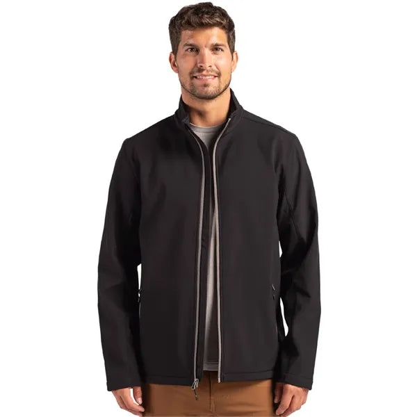 Clique Tempo Recycled Stretch Softshell Mens Full Zip Jacket