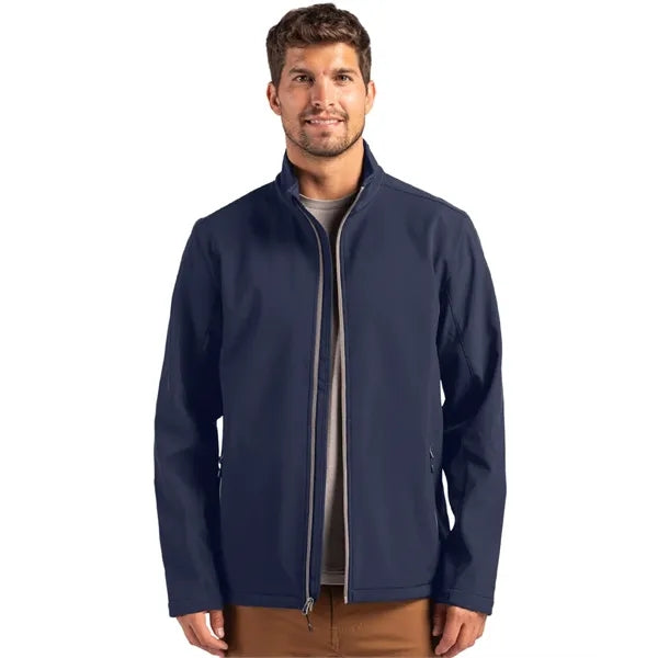 Clique Tempo Recycled Stretch Softshell Mens Full Zip Jacket