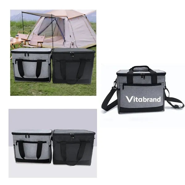 Large Capacity Waterproof Insulated Picnic Cooler Tote
