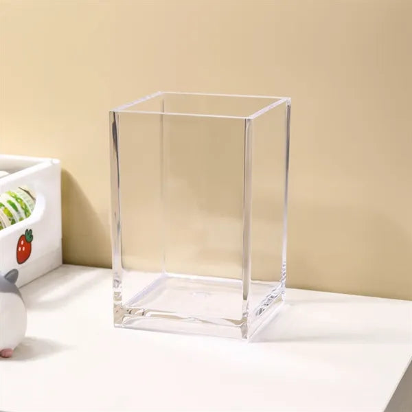 Transparent Acrylic Pen Holder