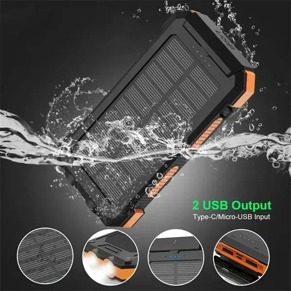 Portable Power Bank Solar Charger