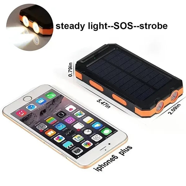 Portable Power Bank Solar Charger