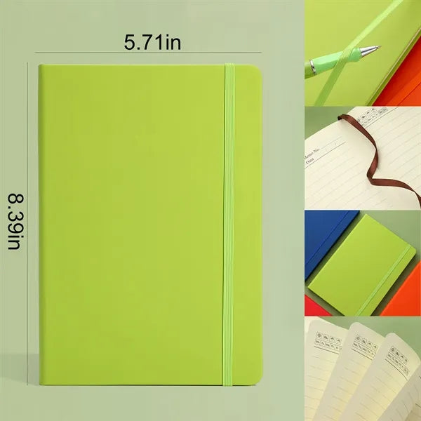 A5 Elastic Band Notebook For Business Diary