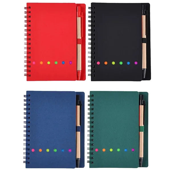 A5 Coil Notepad with Pen