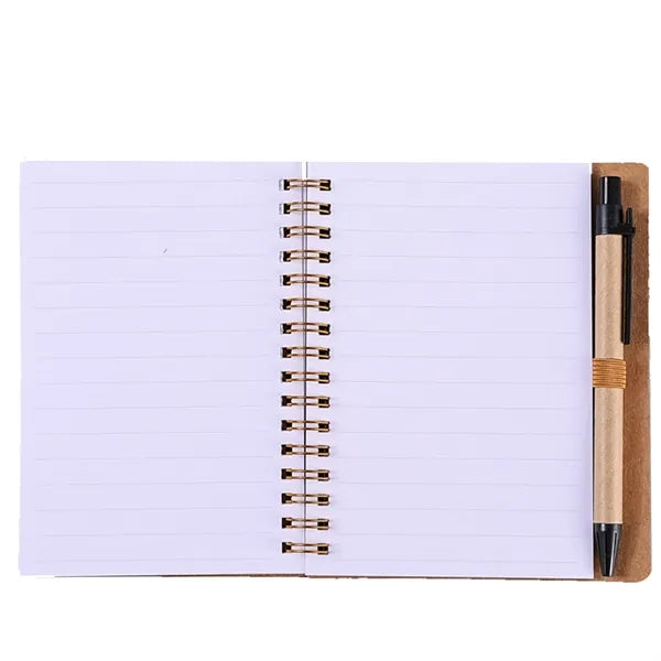 A5 Coil Notepad with Pen