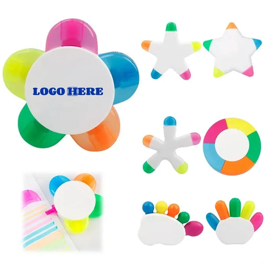 5 Colors Highlighter Pen