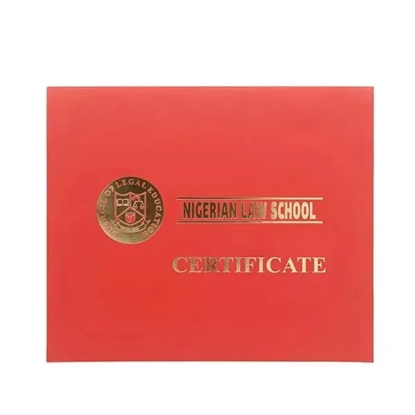 Diploma of Graduation Red Velvet Certificate Holder