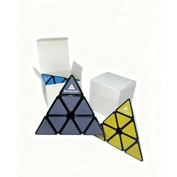 Pyramid Triangle Speed Puzzle Cube Custom Full color