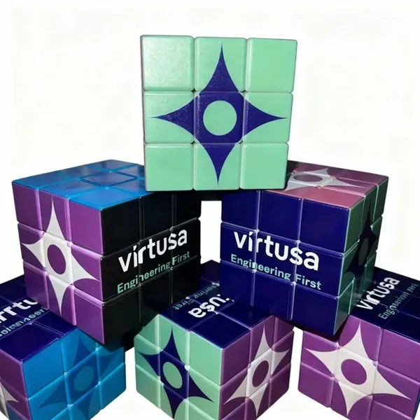 Puzzle Cube Full Color UV Direct Printed 2.75"