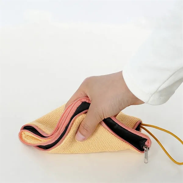 Strong Water-Absorbent Umbrella Storage Bag With Lanyard