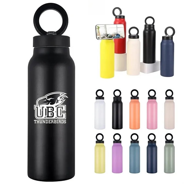 24oz Tumbler with Magnetic Phone Holder