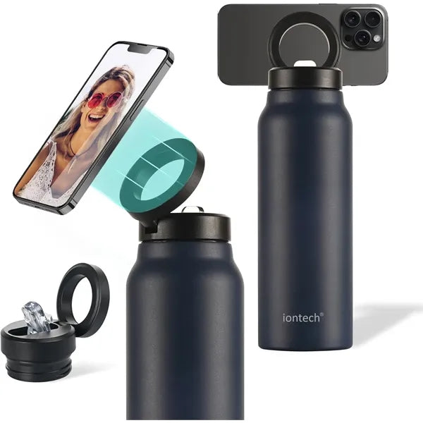 24oz Tumbler with Magnetic Phone Holder
