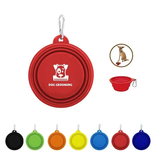Collapsible Pet Bowl w/Carabiner