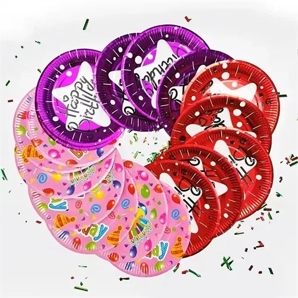 Disposable Dinnerware Tableware Sets Paper Plates
