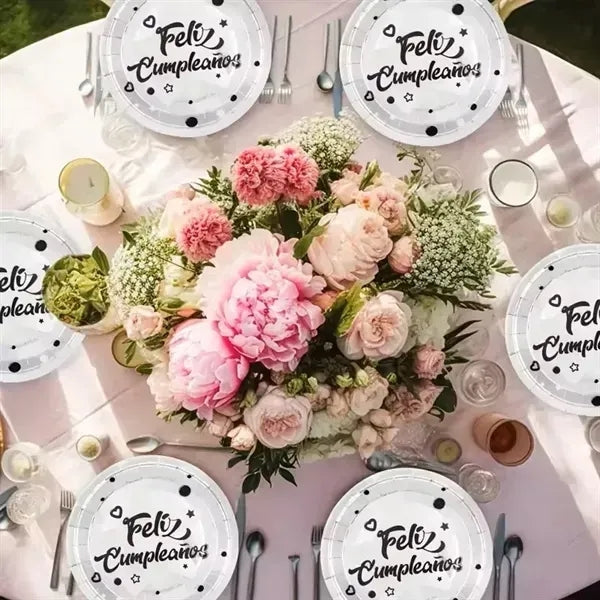 Disposable Dinnerware Tableware Sets Paper Plates