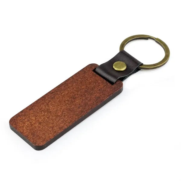 Engraved Wooden Keychain