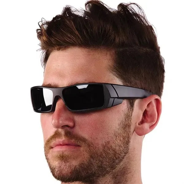 Logo Polarized Sports Sunglasses