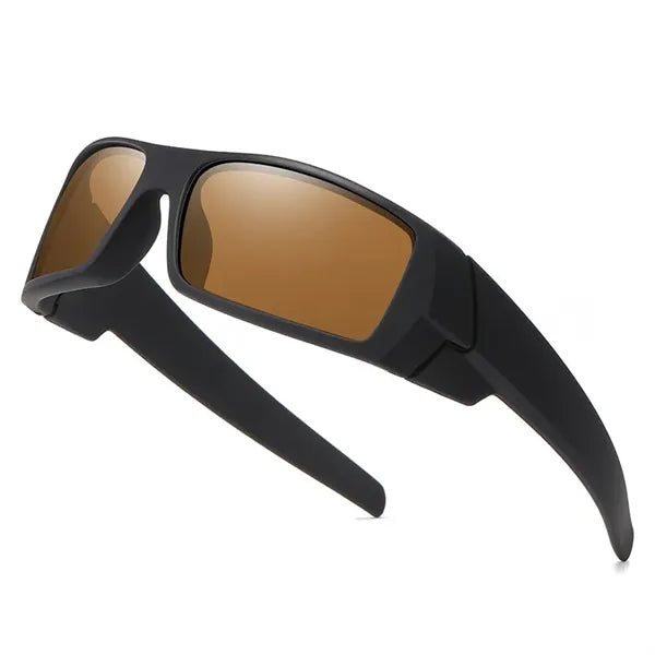 Logo Polarized Sports Sunglasses