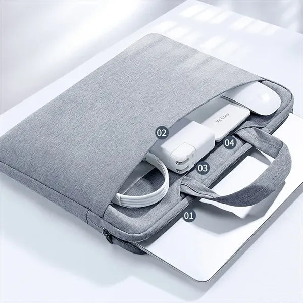 Lightweight Laptop Bag with Detachable Shoulder Strap