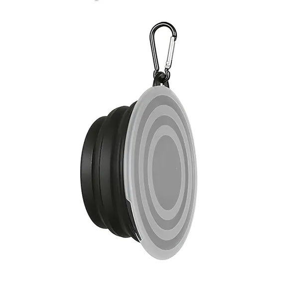 Portable Collapsible Pet Bowls with Lid