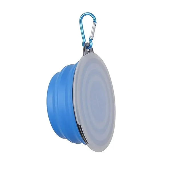 Portable Collapsible Pet Bowls with Lid