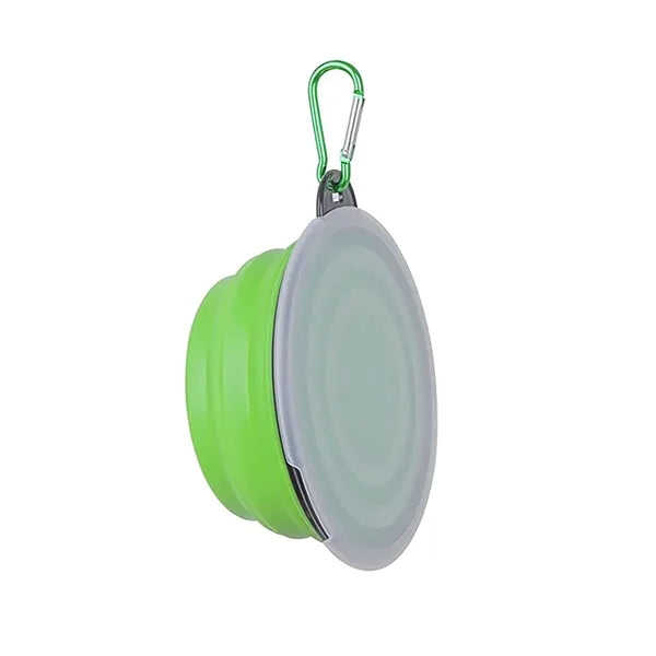 Portable Collapsible Pet Bowls with Lid