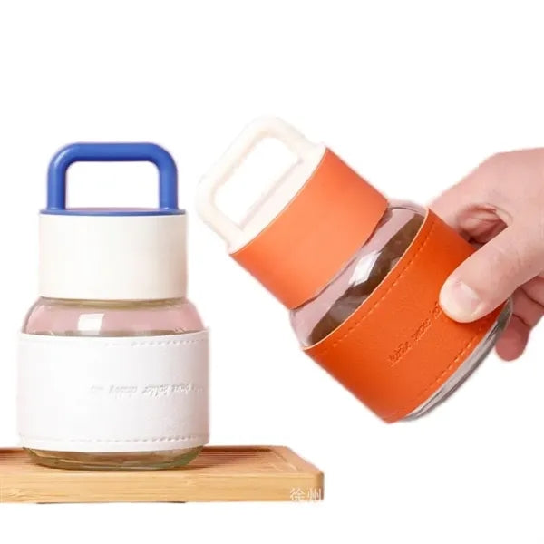 Creative Fashion 300ml Mini Portable Glass Cup