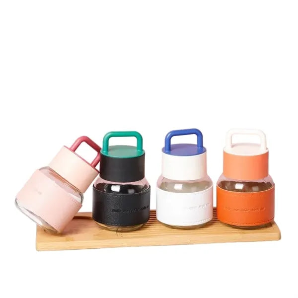 Creative Fashion 300ml Mini Portable Glass Cup