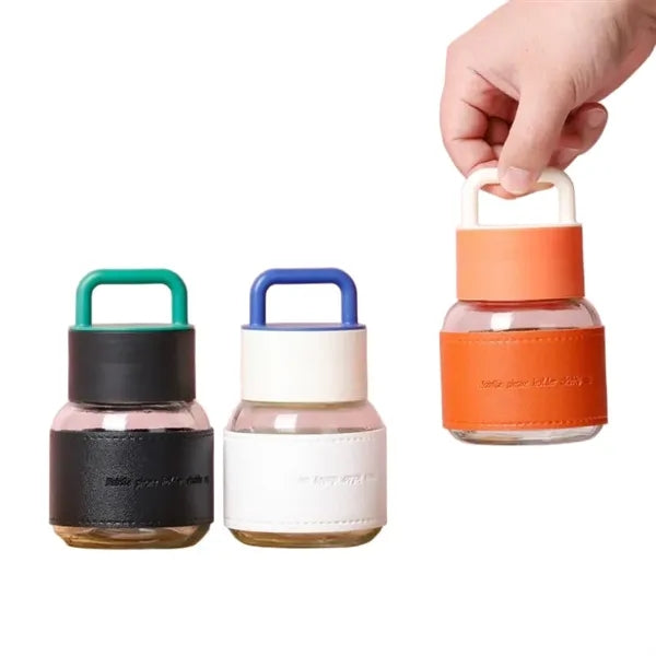 Creative Fashion 300ml Mini Portable Glass Cup