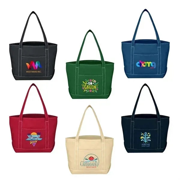 Printed Cotton Canvas Tote Bag