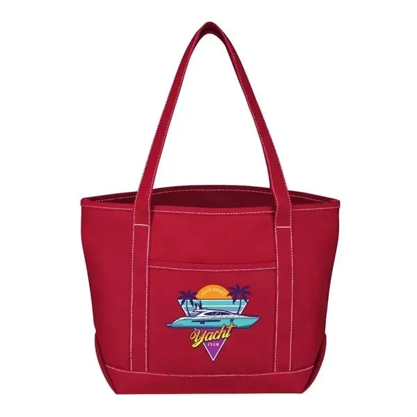 Printed Cotton Canvas Tote Bag