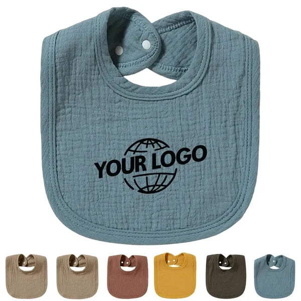 Absorbent Cotton Muslin Baby Bib