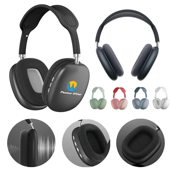 Long Battery Life Noise-Cancelling Bluetooth Headphones