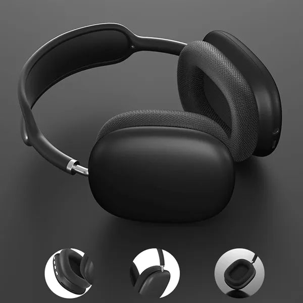 Long Battery Life Noise-Cancelling Bluetooth Headphones