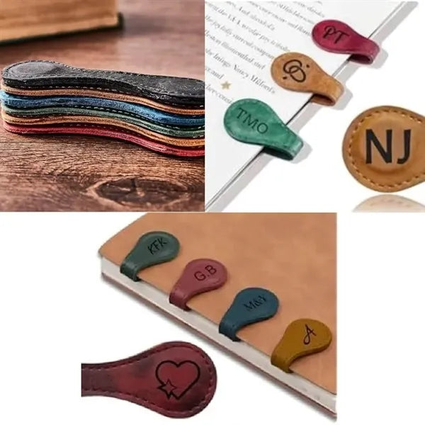 Horsehide Magnetic Bookmark