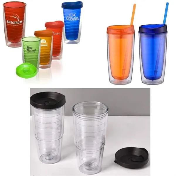 Double-Wall Internal Thread Tumbler