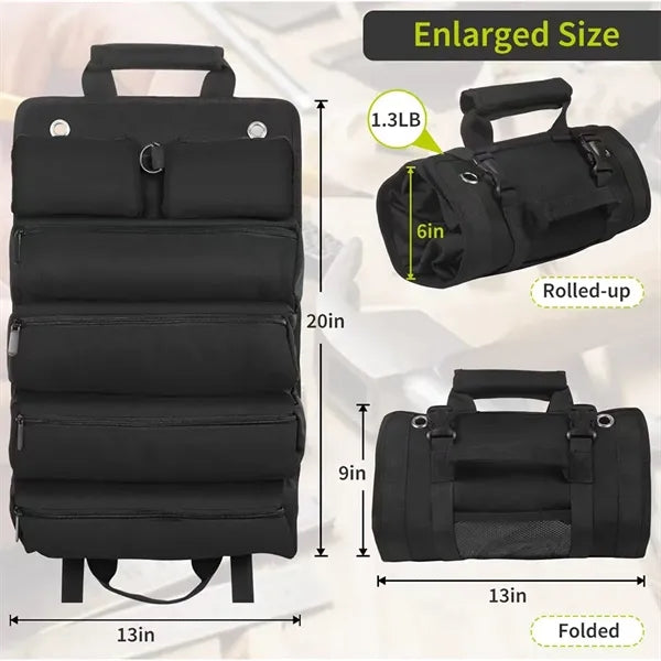 Roll Up Tool Bag Organizer