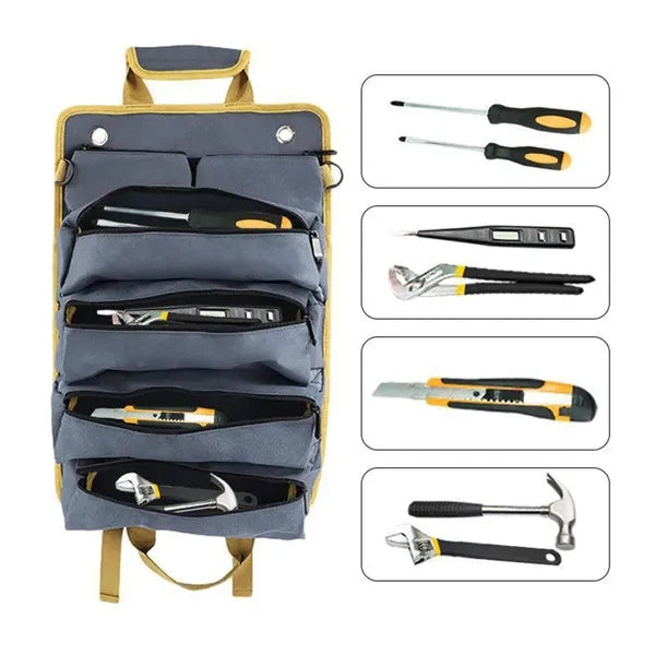 Roll Up Tool Bag Organizer