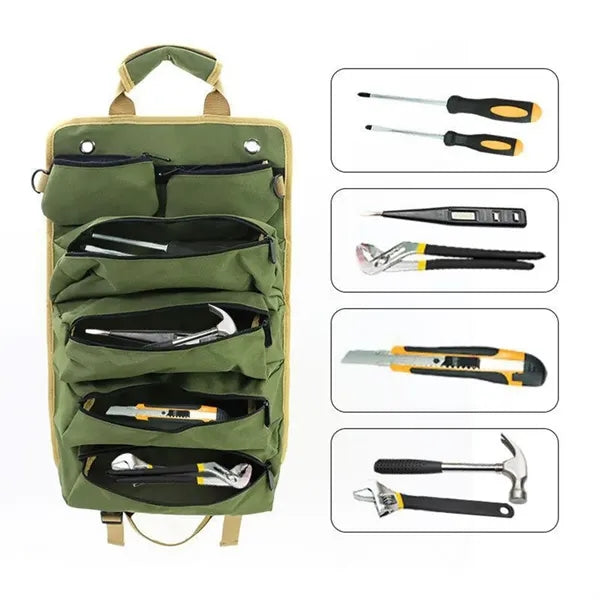 Roll Up Tool Bag Organizer