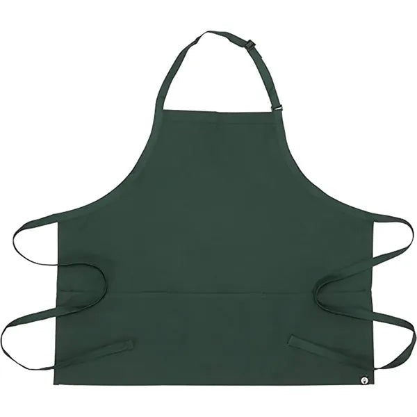 Colored Unisex Three Pocket Apron