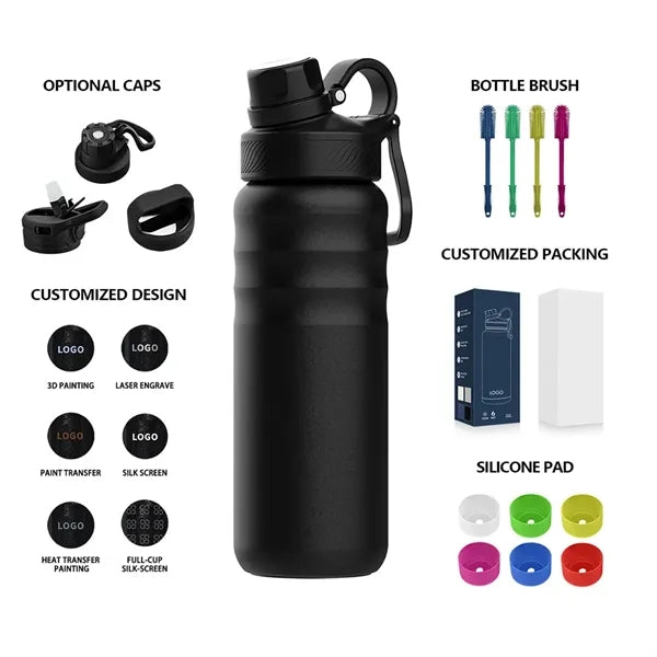 Wall Vacuum Stainless Steel Sports Water Bottle