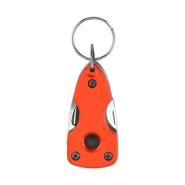 Camp Multi-Tool LED Light Keychain