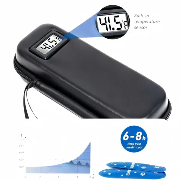Insulin cooler case